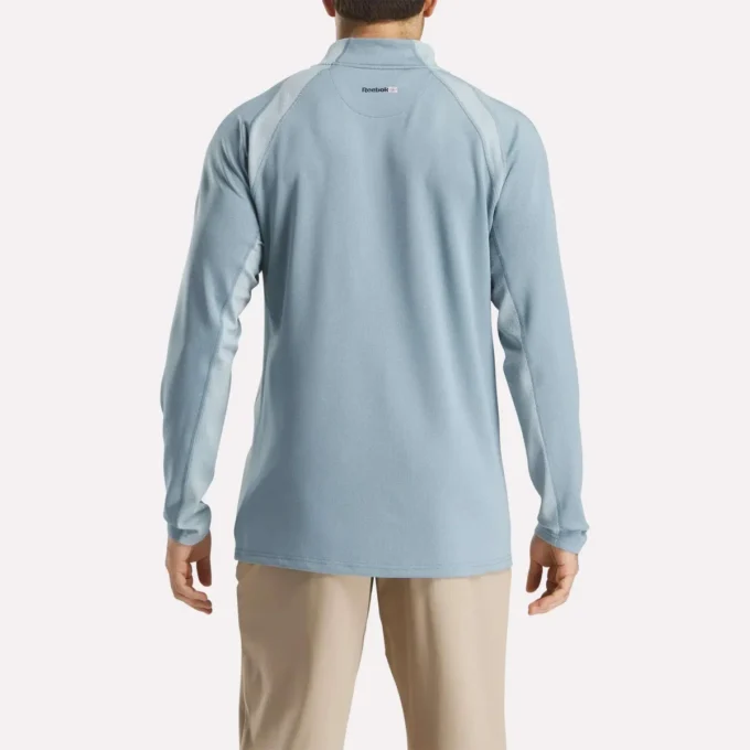 Jersey de manga larga Aero Flex con cremallera 1/4 para hombre Jersey de manga larga Aero Flex con cremallera 1/4 para hombre