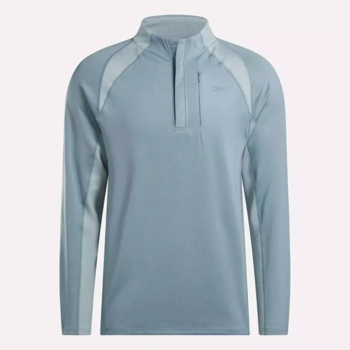 Jersey de manga larga Aero Flex con cremallera 1/4 para hombre Jersey de manga larga Aero Flex con cremallera 1/4 para hombre