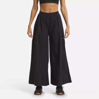 Pantalones clásicos con volumen para mujer