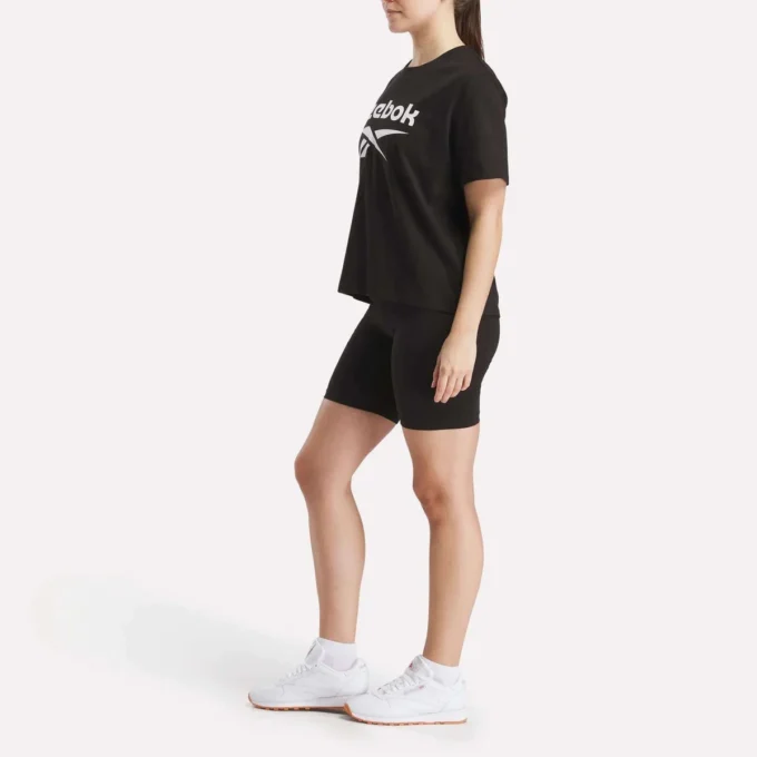 Pantalones cortos de ciclismo con logo pequeño para mujer Pantalones cortos de ciclismo con logo pequeño para mujer
