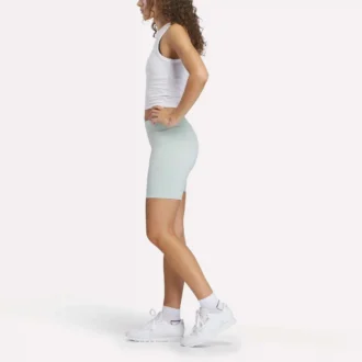 Pantalones cortos de ciclismo con logo pequeño para mujer