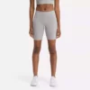Pantalones cortos de ciclismo Reebok Identity Small Logo Cotton para mujer, 18 cm Pantalones cortos de ciclismo Reebok Identity Small Logo Cotton para mujer, 18 cm