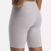 Pantalones cortos de ciclismo Reebok Identity Small Logo Cotton para mujer, 18 cm Pantalones cortos de ciclismo Reebok Identity Small Logo Cotton para mujer, 18 cm