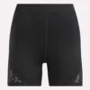 Pantalones cortos de ciclista de malla de talle alto para mujer 5″ Pantalones cortos de ciclista de malla de talle alto para mujer 5″