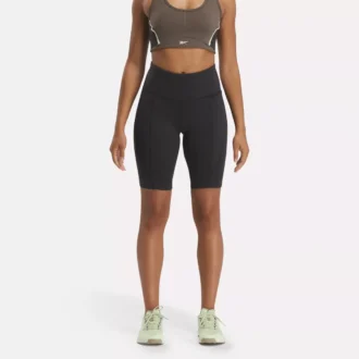 Pantalones cortos de ciclista de talle alto Lux para mujer