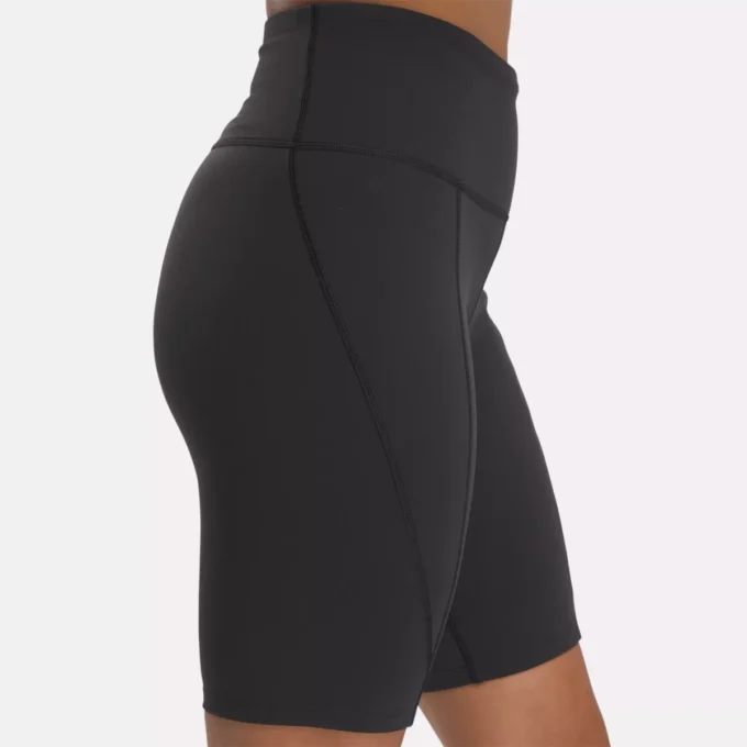 Pantalones cortos de ciclista de talle alto Lux para mujer Pantalones cortos de ciclista de talle alto Lux para mujer