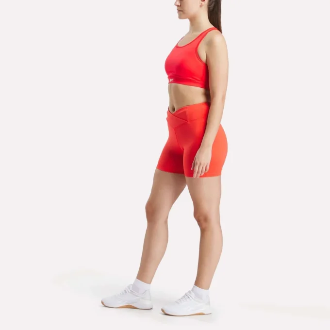 Pantalones cortos de cintura alta Core para mujer Pantalones cortos de cintura alta Core para mujer