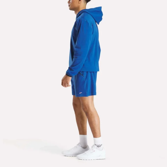 Pantalones cortos de entrenamiento de punto para hombre 7″ Pantalones cortos de entrenamiento de punto para hombre 7″