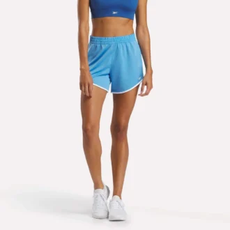 Pantalones cortos de punto ID Train para mujer, 12,7 cm