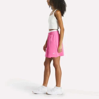 Pantalones cortos de talle alto Identity para mujer 5″
