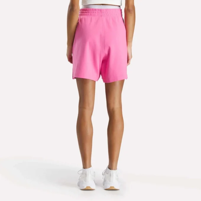 Pantalones cortos de talle alto Identity para mujer 5″ Pantalones cortos de talle alto Identity para mujer 5″
