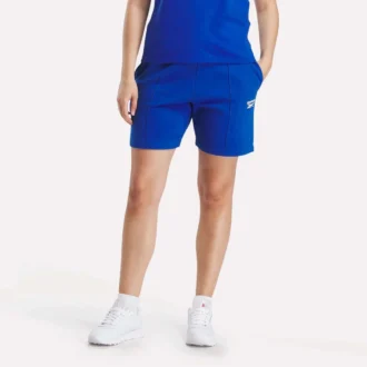 Pantalones cortos largos con pinzas para mujer