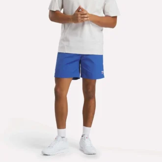 Pantalones cortos tejidos Crosscheck para hombre, 18 cm