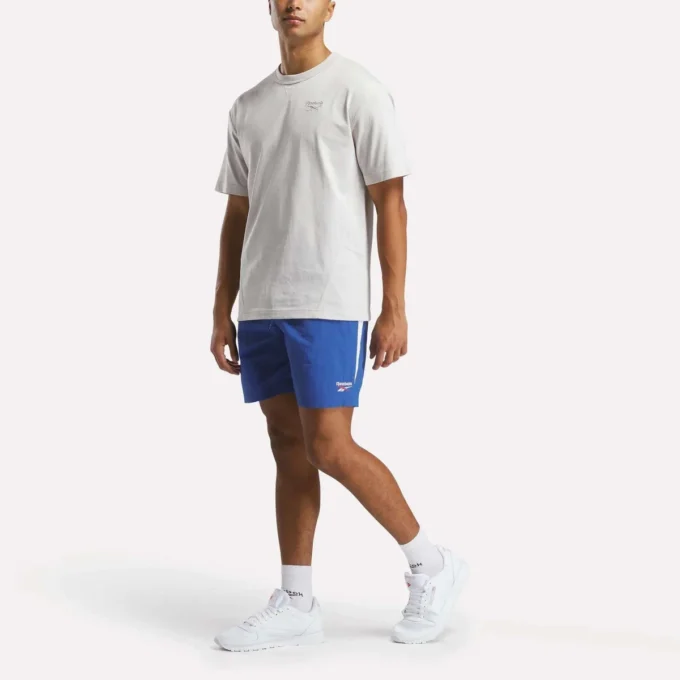 Pantalones cortos tejidos Crosscheck para hombre, 18 cm