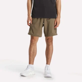 Pantalones cortos tejidos para entrenamiento para hombre