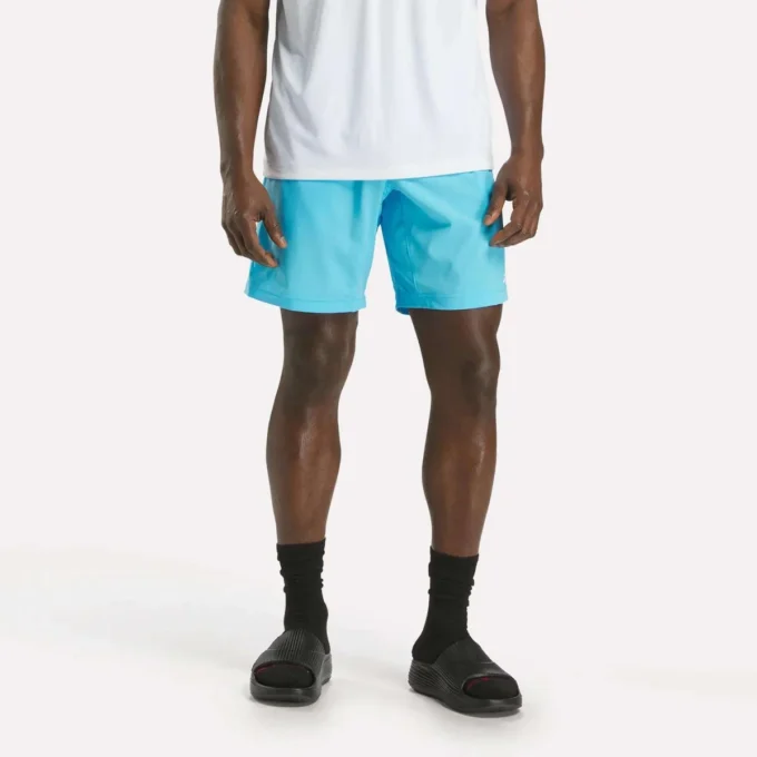 Pantalones cortos tejidos para entrenamiento para hombre Pantalones cortos tejidos para entrenamiento para hombre