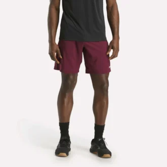 Pantalones cortos tejidos para entrenamiento para hombre