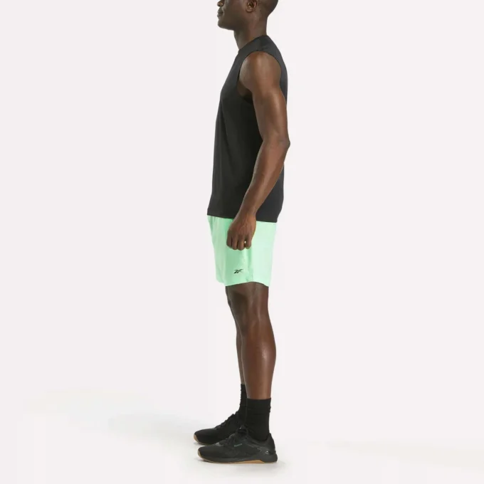 Pantalones cortos tejidos para entrenamiento para hombre Pantalones cortos tejidos para entrenamiento para hombre