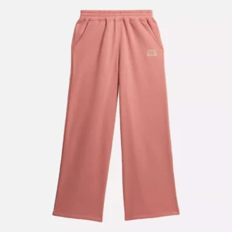 Pantalones de felpa de pierna ancha – Niños grandes