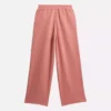 Pantalones de felpa de pierna ancha – Niños grandes