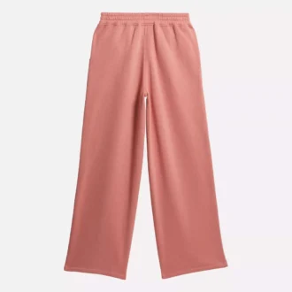 Pantalones de felpa de pierna ancha – Niños grandes