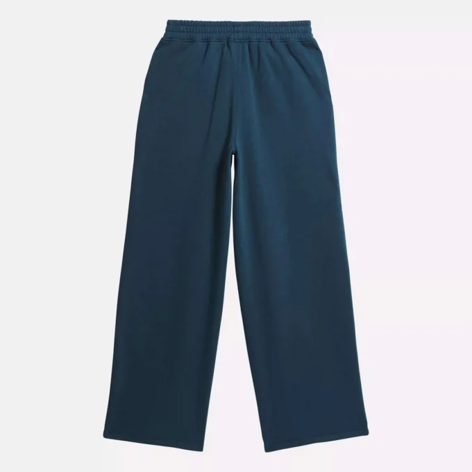Pantalones de felpa de pierna ancha – Niños grandes