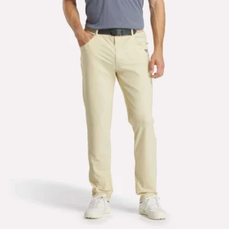 Pantalones de golf de corte holgado con 5 bolsillos favoritos de los hombres