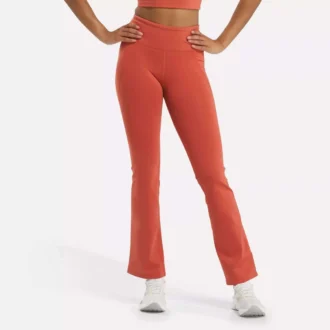 Pantalones mini acampanados de talle alto Lux para mujer