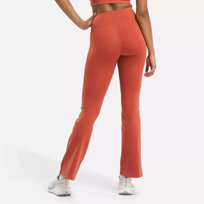 Pantalones mini acampanados de talle alto Lux para mujer Pantalones mini acampanados de talle alto Lux para mujer