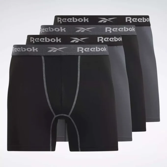 Paquete de 4 boxers deportivos para hombre Paquete de 4 boxers deportivos para hombre