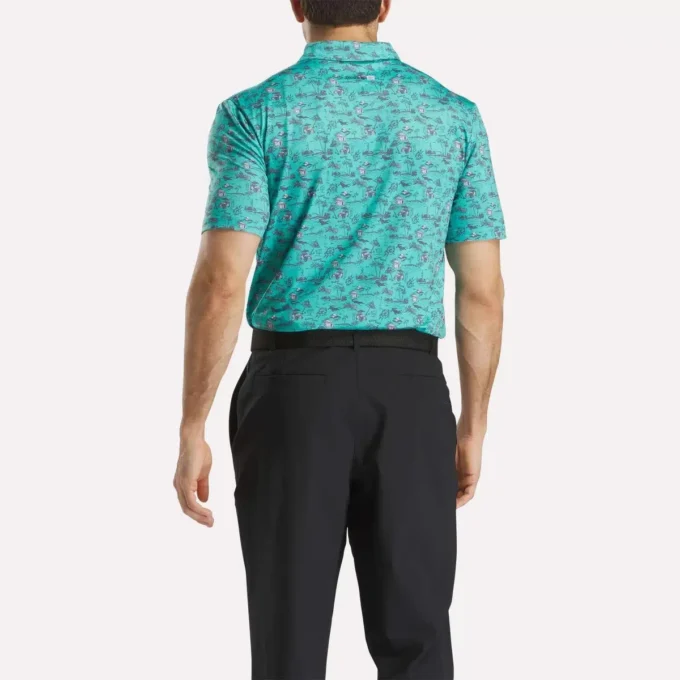 Polo de golf Gator de manga corta para hombre Polo de golf Gator de manga corta para hombre