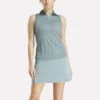 Polo de golf sin mangas Vector Jacquard para mujer Polo de golf sin mangas Vector Jacquard para mujer