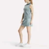 Polo de golf sin mangas Vector Jacquard para mujer Polo de golf sin mangas Vector Jacquard para mujer