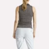 Polo de golf sin mangas Vector Jacquard para mujer Polo de golf sin mangas Vector Jacquard para mujer