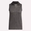 Polo de golf sin mangas Vector Jacquard para mujer Polo de golf sin mangas Vector Jacquard para mujer