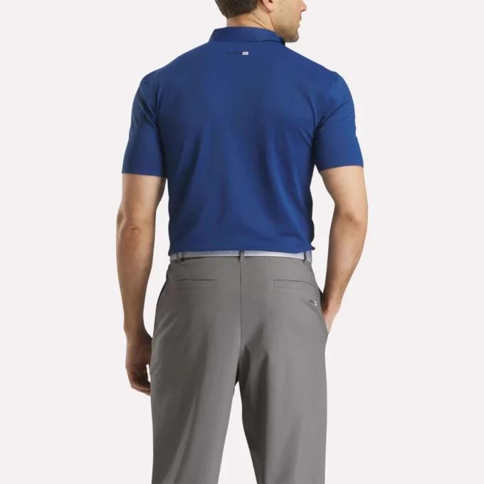 Polo de manga corta Bonded Micro Pique para hombre