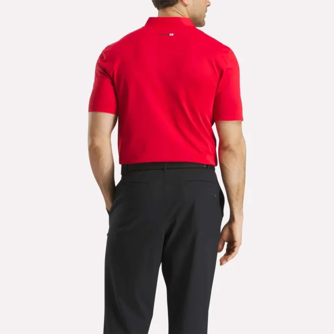 Polo de manga corta Bonded Micro Pique para hombre