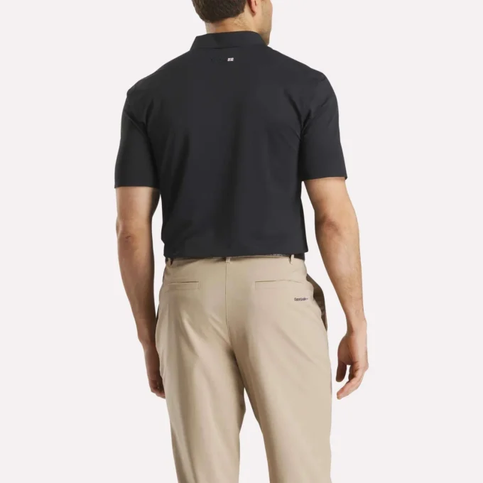 Polo de manga corta Bonded Micro Pique para hombre