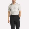 Polo de manga corta con rayas nano para hombre