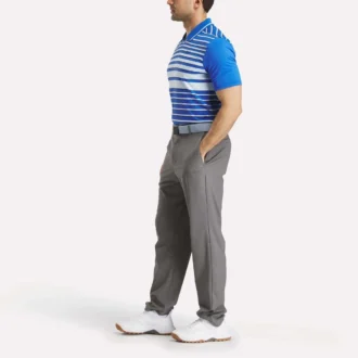 Polo de manga corta con rayas nano para hombre