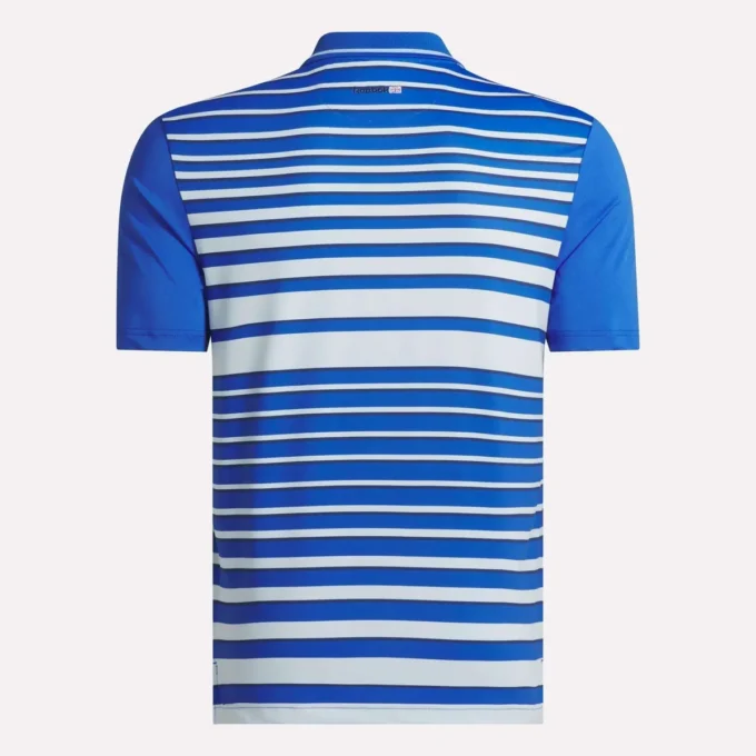 Polo de manga corta con rayas nano para hombre