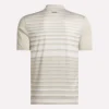 Polo de manga corta con rayas nano para hombre