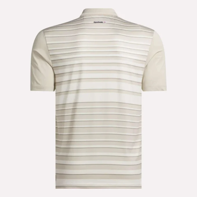 Polo de manga corta con rayas nano para hombre
