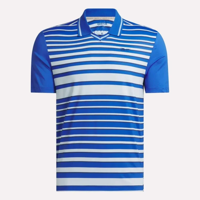 Polo de manga corta con rayas nano para hombre