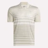 Polo de manga corta con rayas nano para hombre