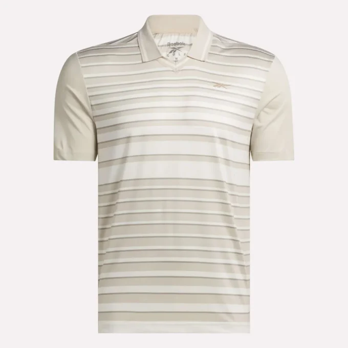Polo de manga corta con rayas nano para hombre