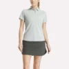 Polo de manga corta con tapeta de piqué elástico para mujer Polo de manga corta con tapeta de piqué elástico para mujer