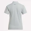 Polo de manga corta con tapeta de piqué elástico para mujer Polo de manga corta con tapeta de piqué elástico para mujer