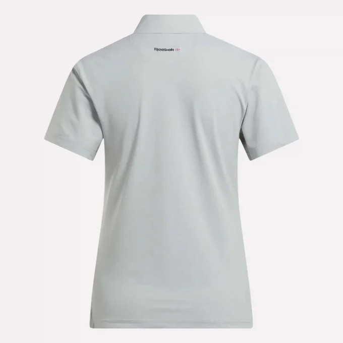 Polo de manga corta con tapeta de piqué elástico para mujer Polo de manga corta con tapeta de piqué elástico para mujer