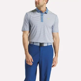 Polo de manga corta Core Stripe para hombre Polo de manga corta Core Stripe para hombre